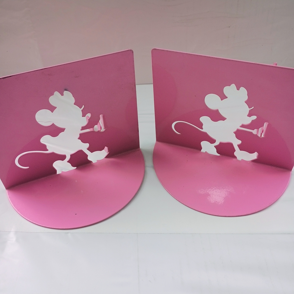 Pink Mouse Silhouette Bookends - Picture 5 of 7